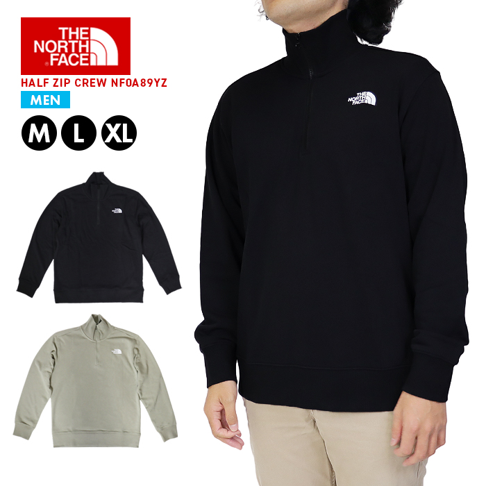 ★送料・関税込★THE NORTH FACE★HALF ZIP SWEATSHIRTS★ THE NORTH FACE HALF ZIP CREW ／ノースフェイス ハーフジップ
